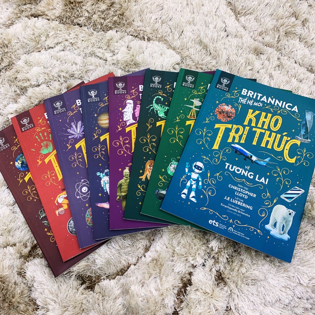 Bộ: Britannica Thế Hệ Mới - Kho Tri Thức (Trọn Bộ 8 Cuốn)