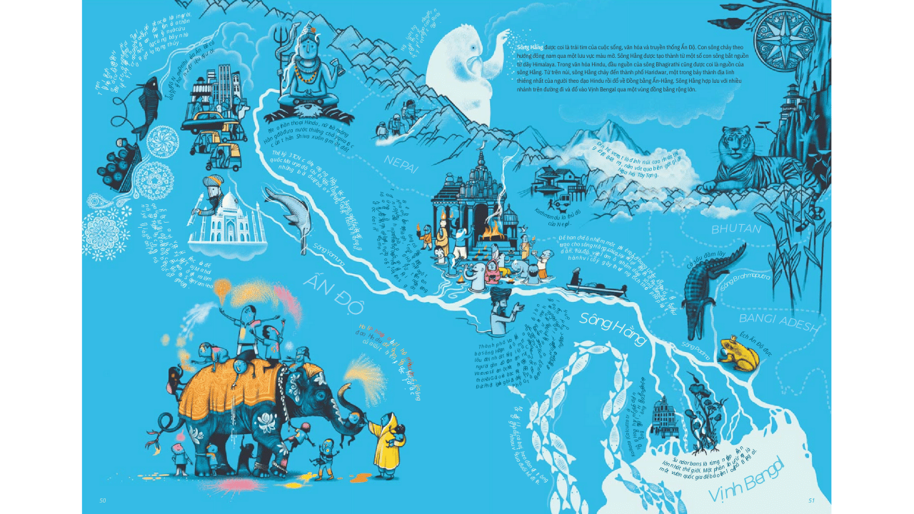 Combo: TIMELINE (Peter Goes) - Lược Sử Trực Quan Về: Thế Giới, Khoa Học & Công Nghệ, Các Dòng Sông (3 Cuốn)