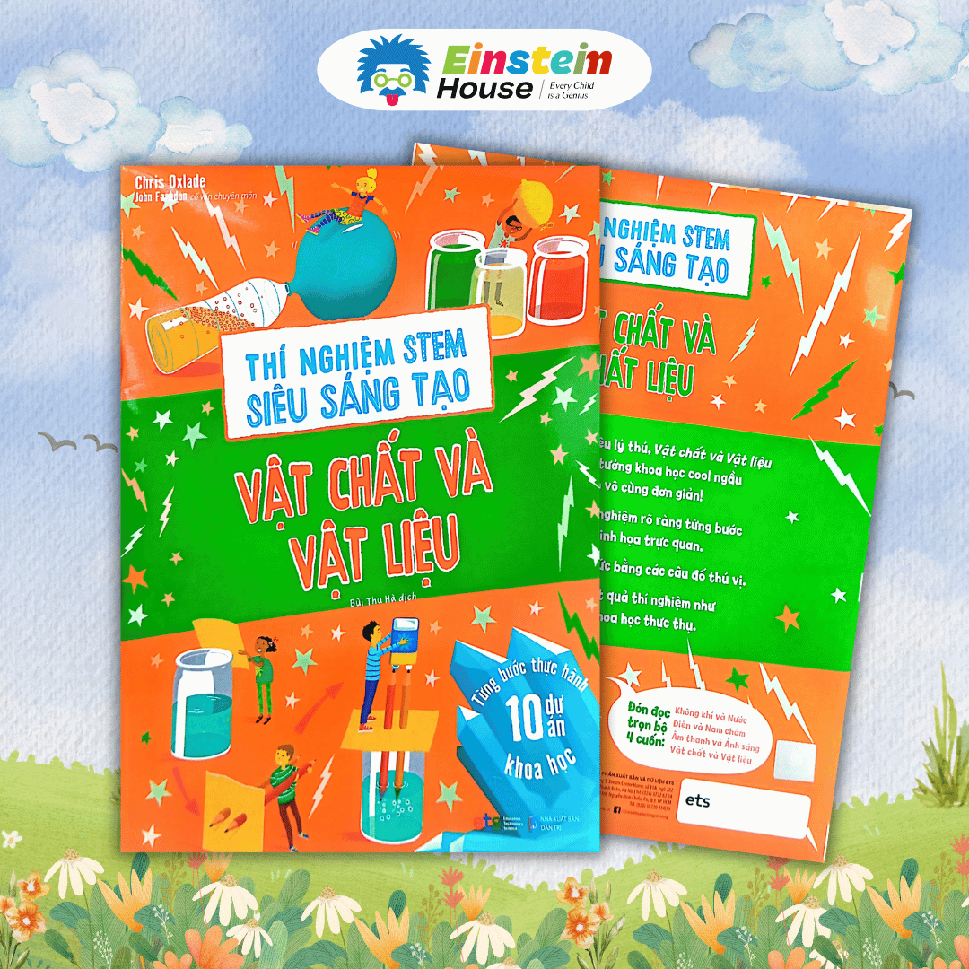 Thí nghiệm STEM siêu sáng tạo (bộ 4 cuốn)