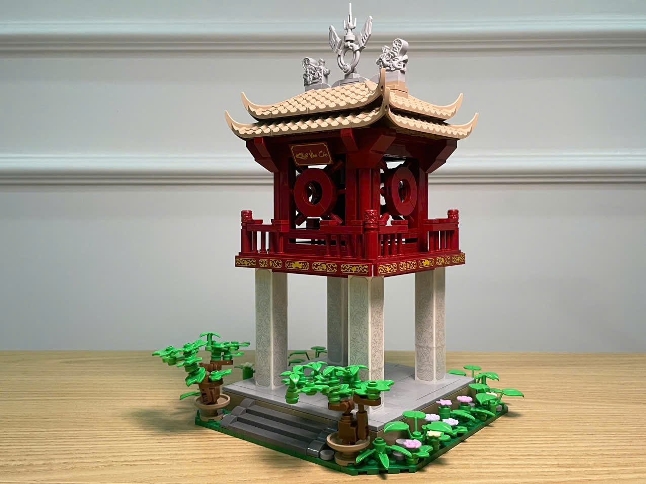 Steamland-V201158 Lắp ráp mô hình Khuê Văn Các - Việt Nam