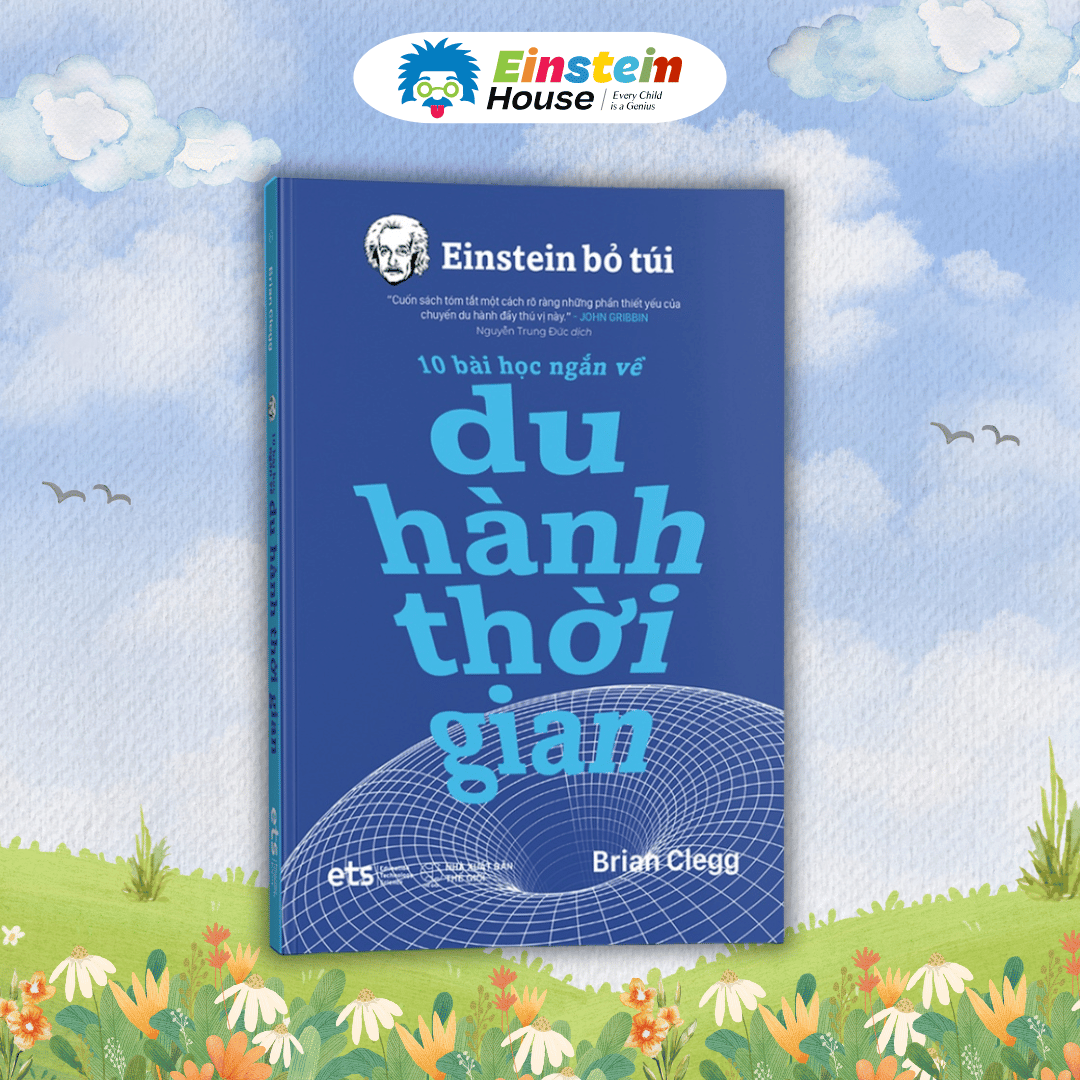 Bộ: Einstein Bỏ Túi - 10 bài học ngắn về: AI và robot; Năng lượng tái tạo; Du hành thời gian; Du hành không gian (4 Cuốn)