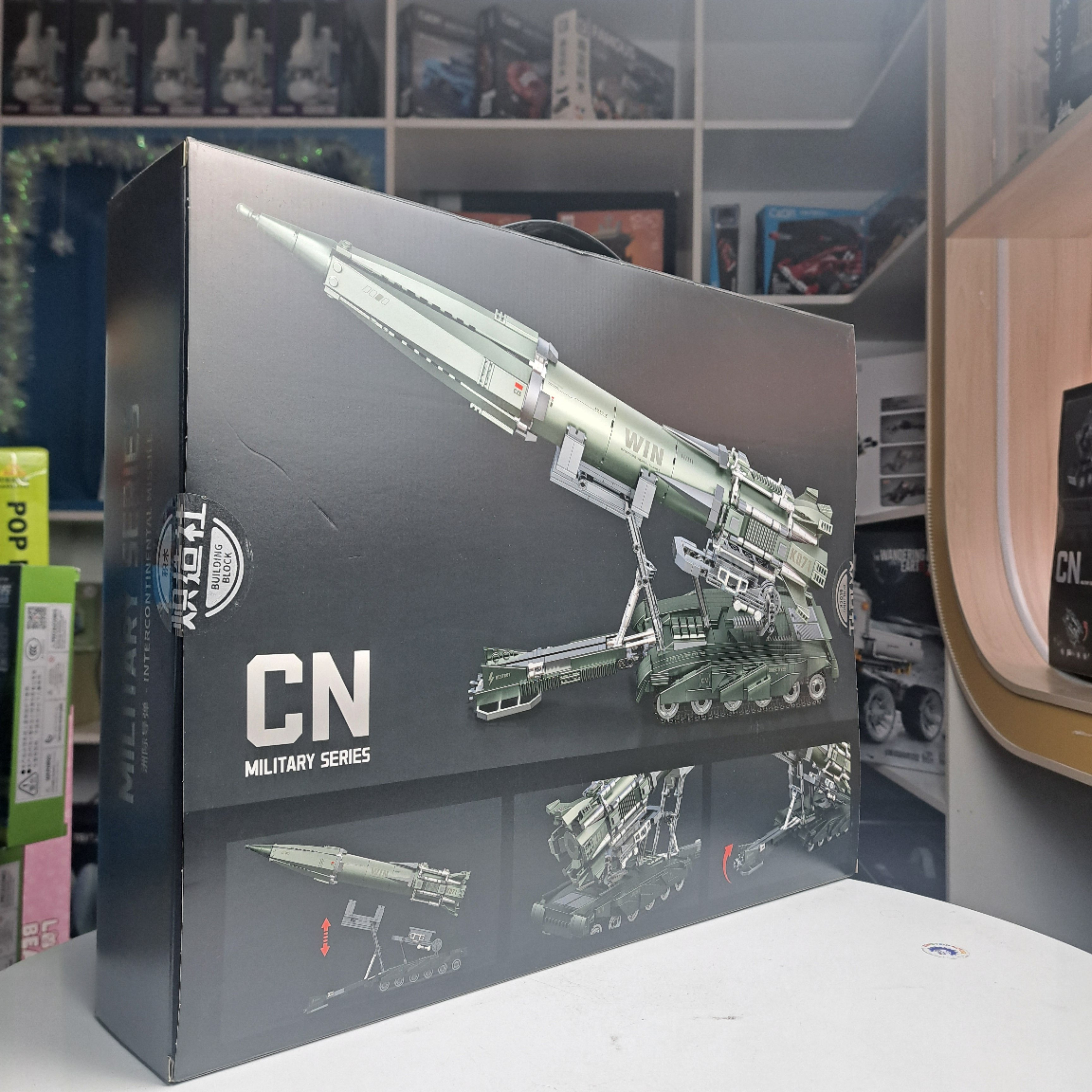 CZS-T2232-Bộ lắp ráp bệ phóng tên lửa liên lục địa lực lượng phòng vệ Steamland