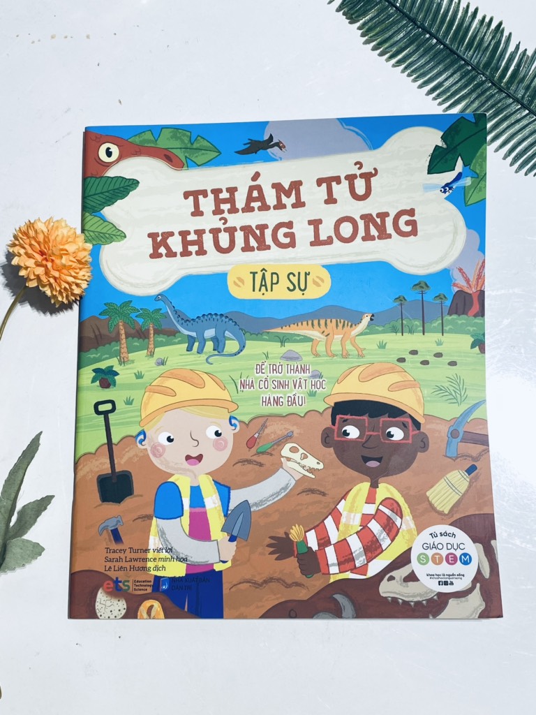 Tủ sách giáo dục Stem: Thám tử khủng long tập sự