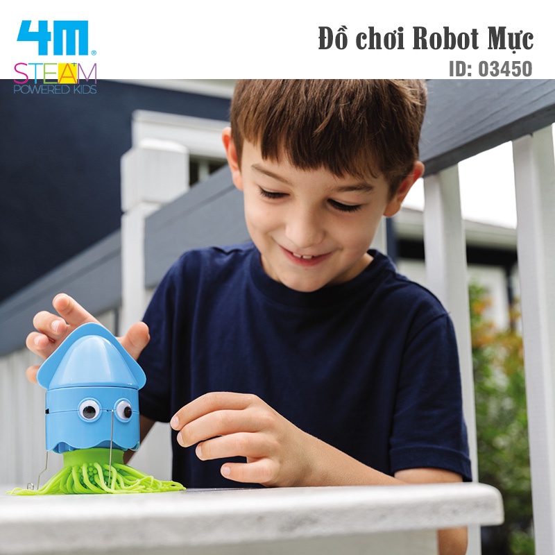 Đồ chơi Robot Mực - 4M
