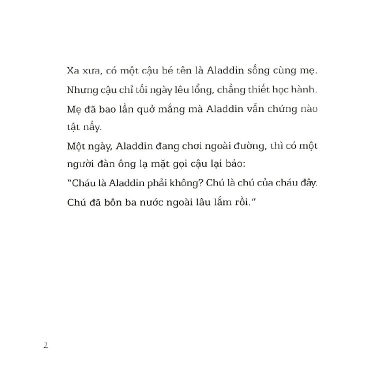 Ngày xửa ngày xưa – Aladdin và cây đèn thần