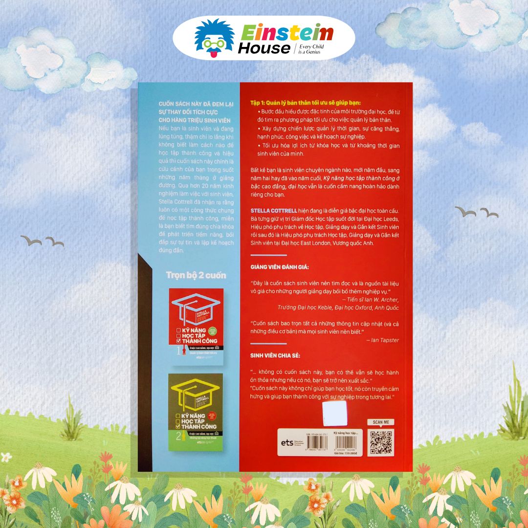 Sách Kỹ Năng Học Tập Thành Công Ở Bậc Cao Đẳng, Đại Học 1: Quản Lý Bản Thân Tối Ưu