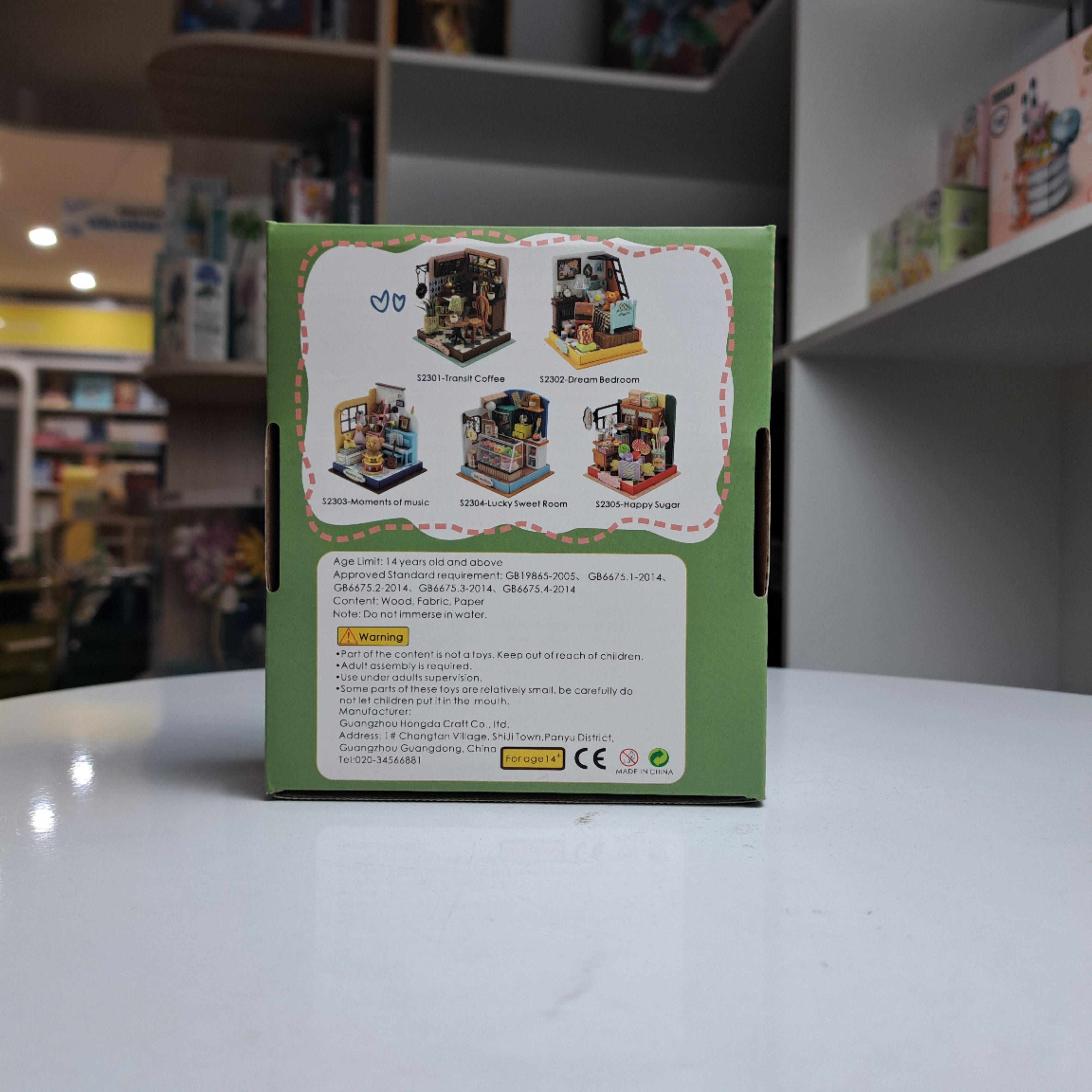 Bộ Đồ Chơi Sáng Tạo DIY Mô Hình Thu Nhỏ Cửa Hàng Kẹo - HONGDA S2305