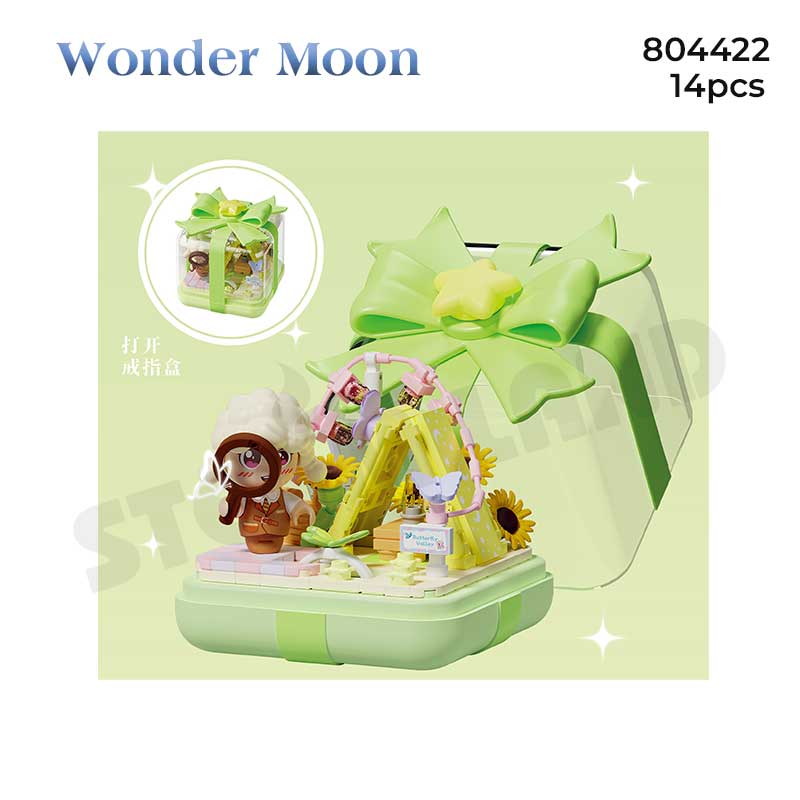 Bộ Lắp Ráp Hộp Quà Hoa Hành Trình Ngọt Ngào Của Tình Yêu - Wonder moon 804422