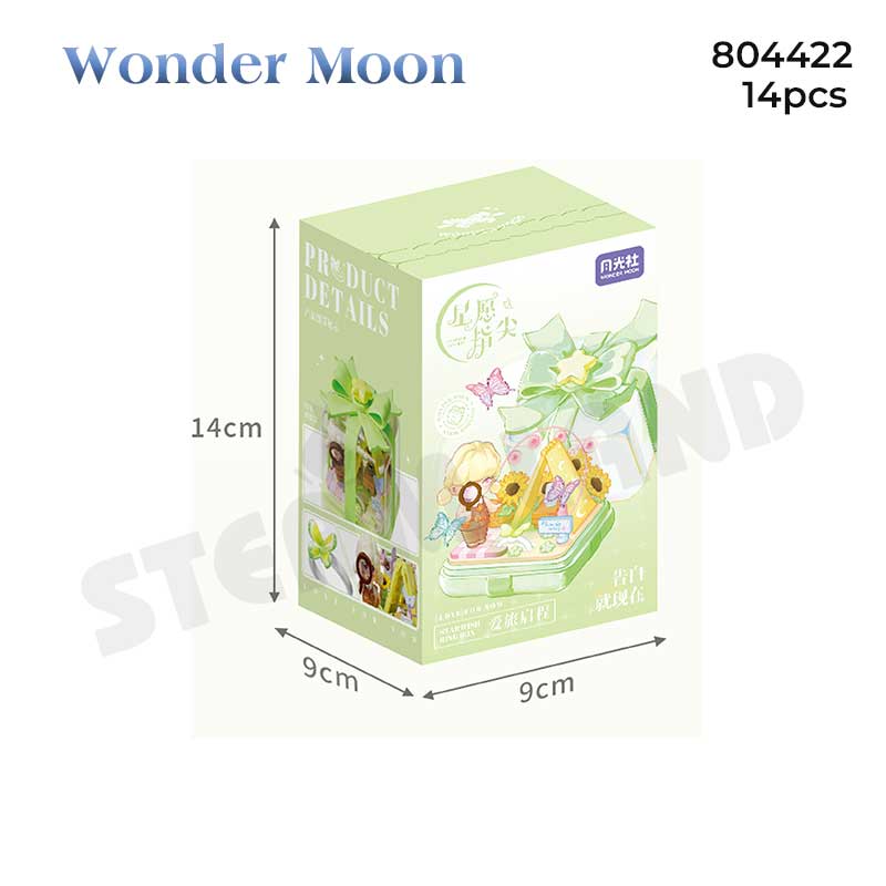 Bộ Lắp Ráp Hộp Quà Hoa Hành Trình Ngọt Ngào Của Tình Yêu - Wonder moon 804422