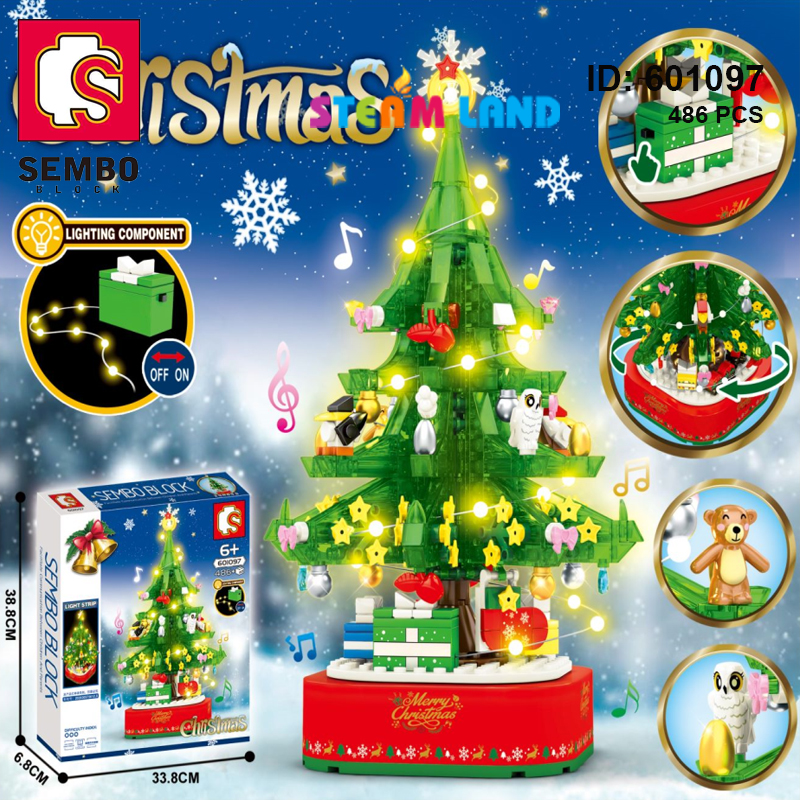 Hộp nhạc Cây thông Giáng sinh