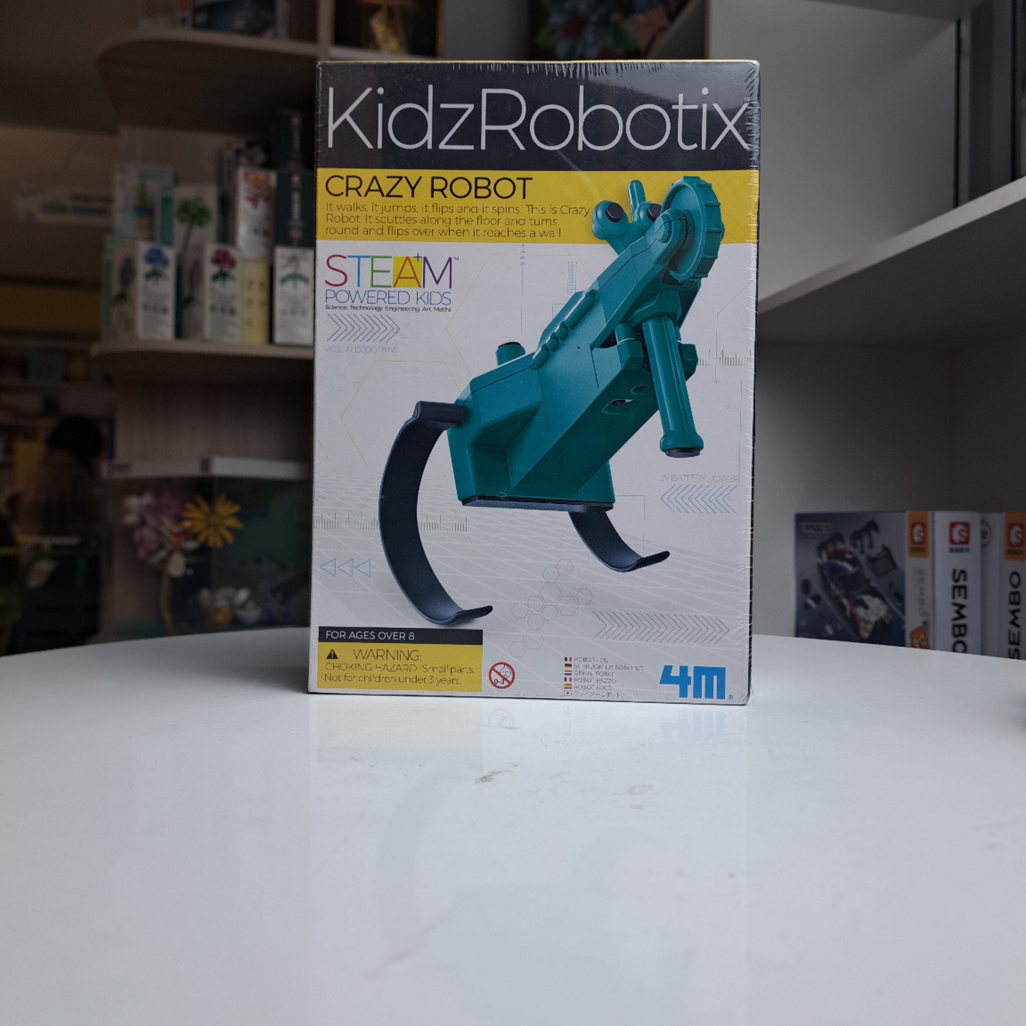 Đồ chơi (Giáo Dục STEM, Độ tuổi 5+) Robot địa hình vui nhộn - 4M (Đồ chơi Khoa học, Lắp ráp)