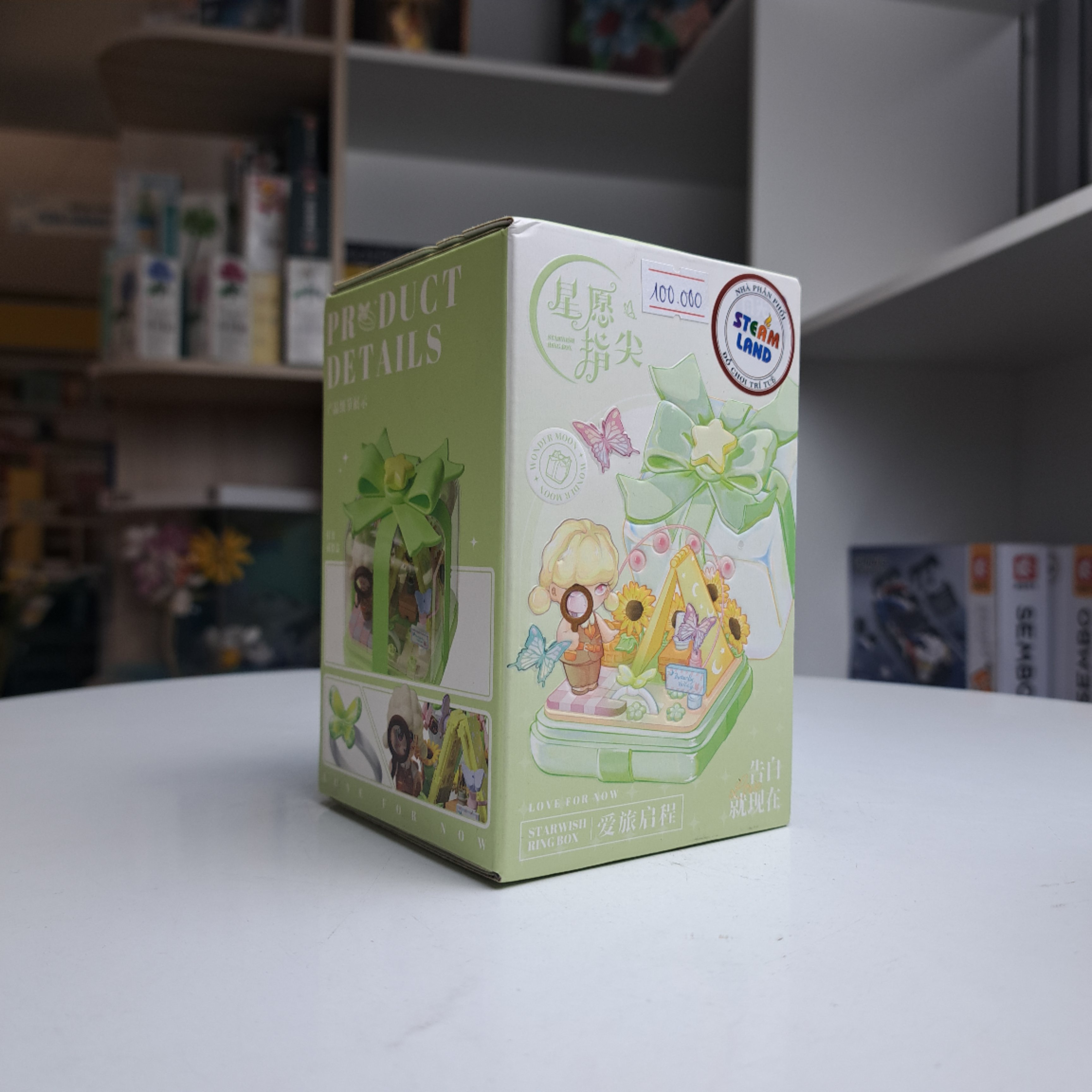 Bộ Lắp Ráp Hộp Quà Hoa Hành Trình Ngọt Ngào Của Tình Yêu - Wonder moon 804422