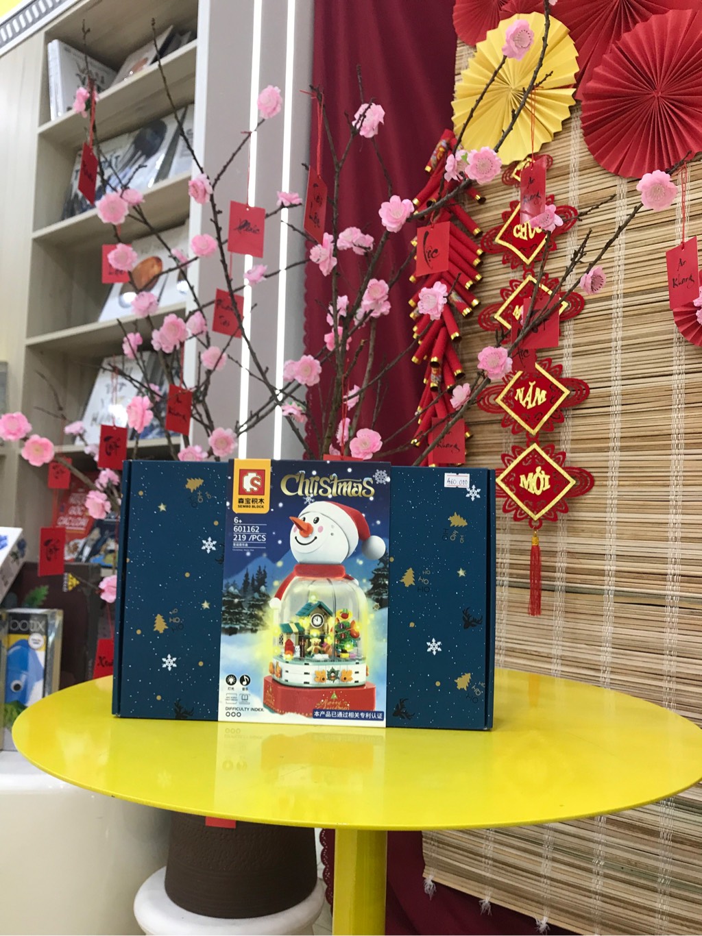 Hộp nhạc Giáng sinh Ngôi nhà Người tuyết