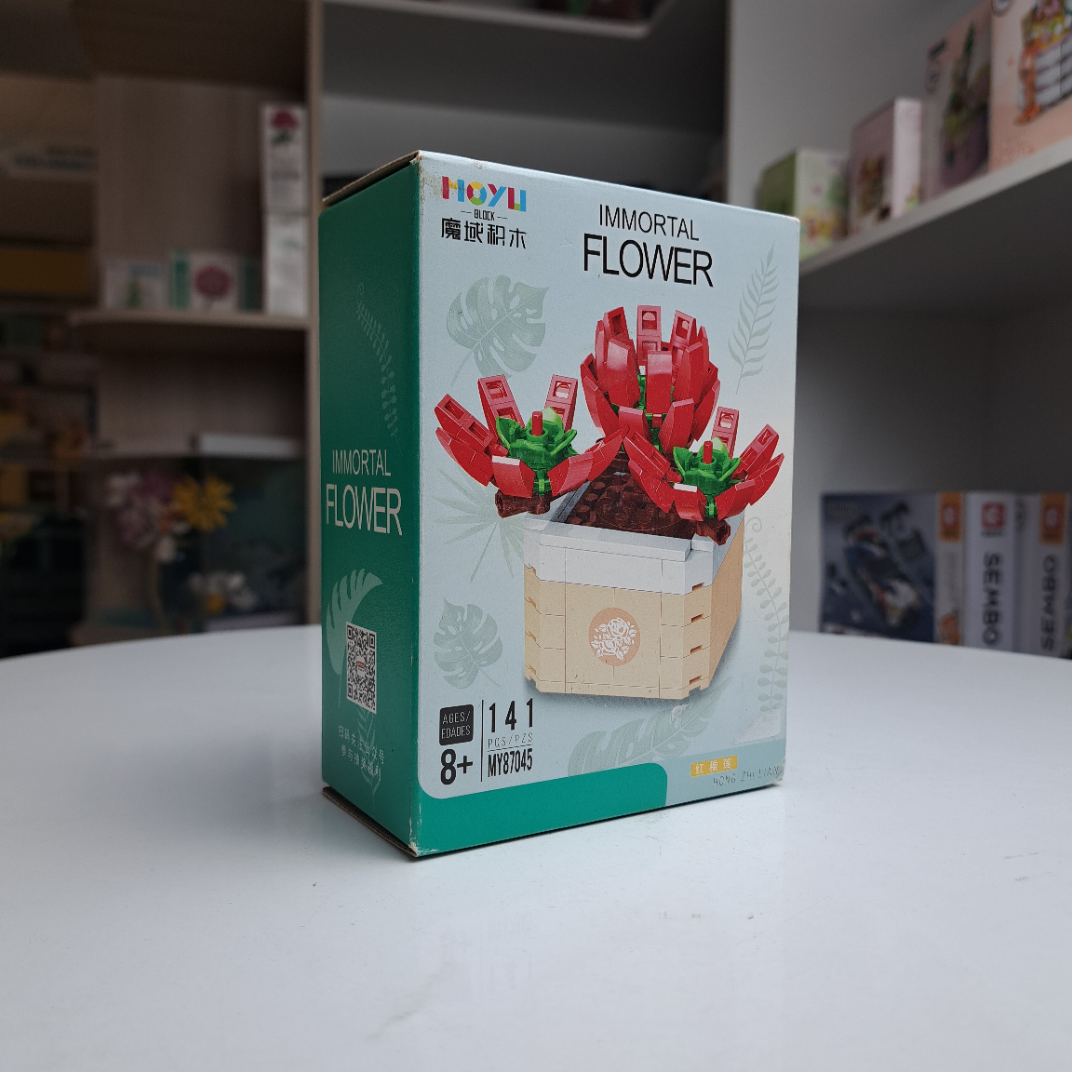 Bộ Lego hoa Tình yêu nồng cháy - MOYU 87045