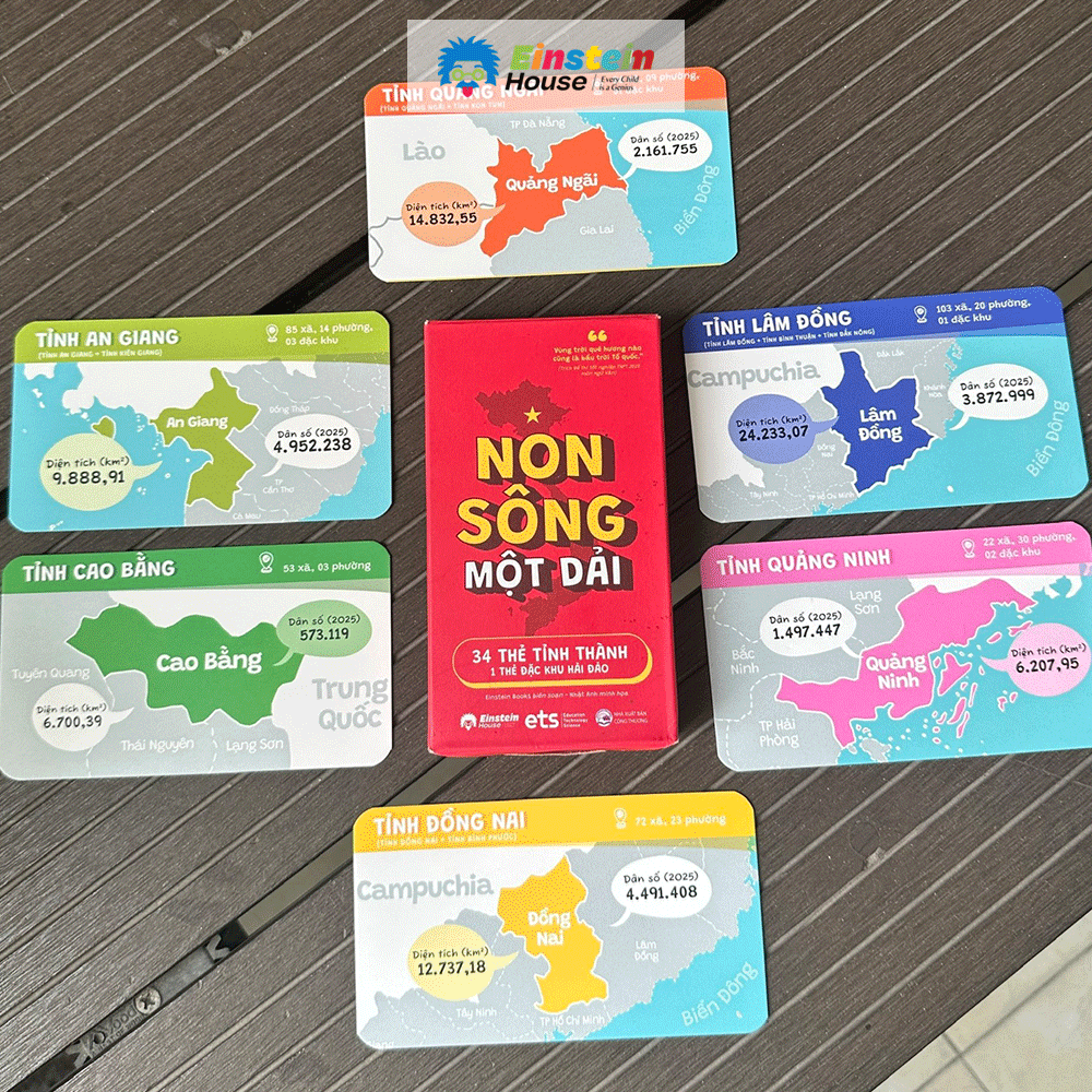Bộ thẻ Non sông một dải