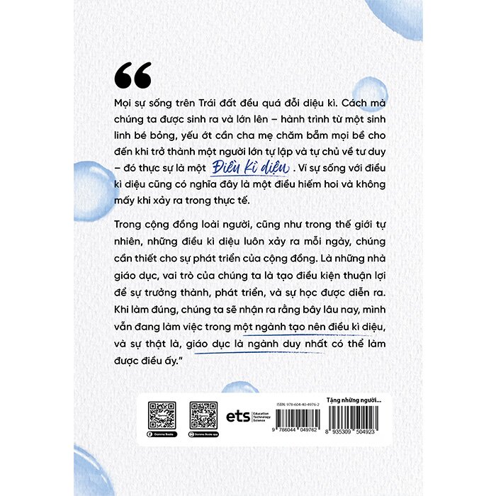 Tặng những người tạo nên điều kì diệu 120k