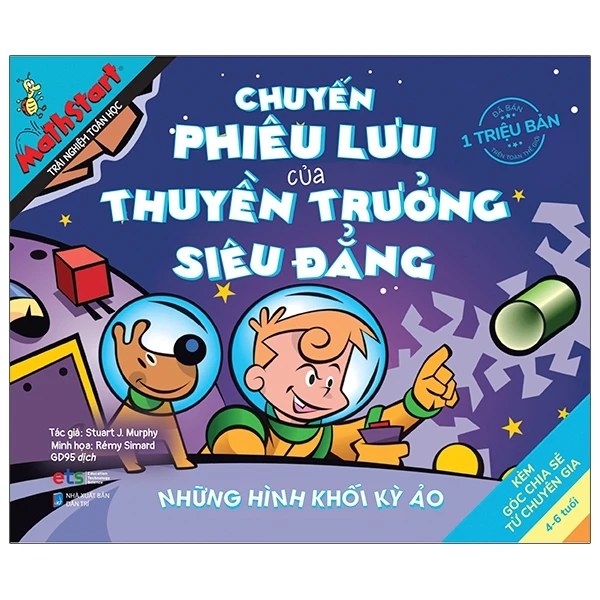 Mathstart trải nghiệm toán học: Chuyến phiêu lưu của thuyền trưởng siêu đẳng