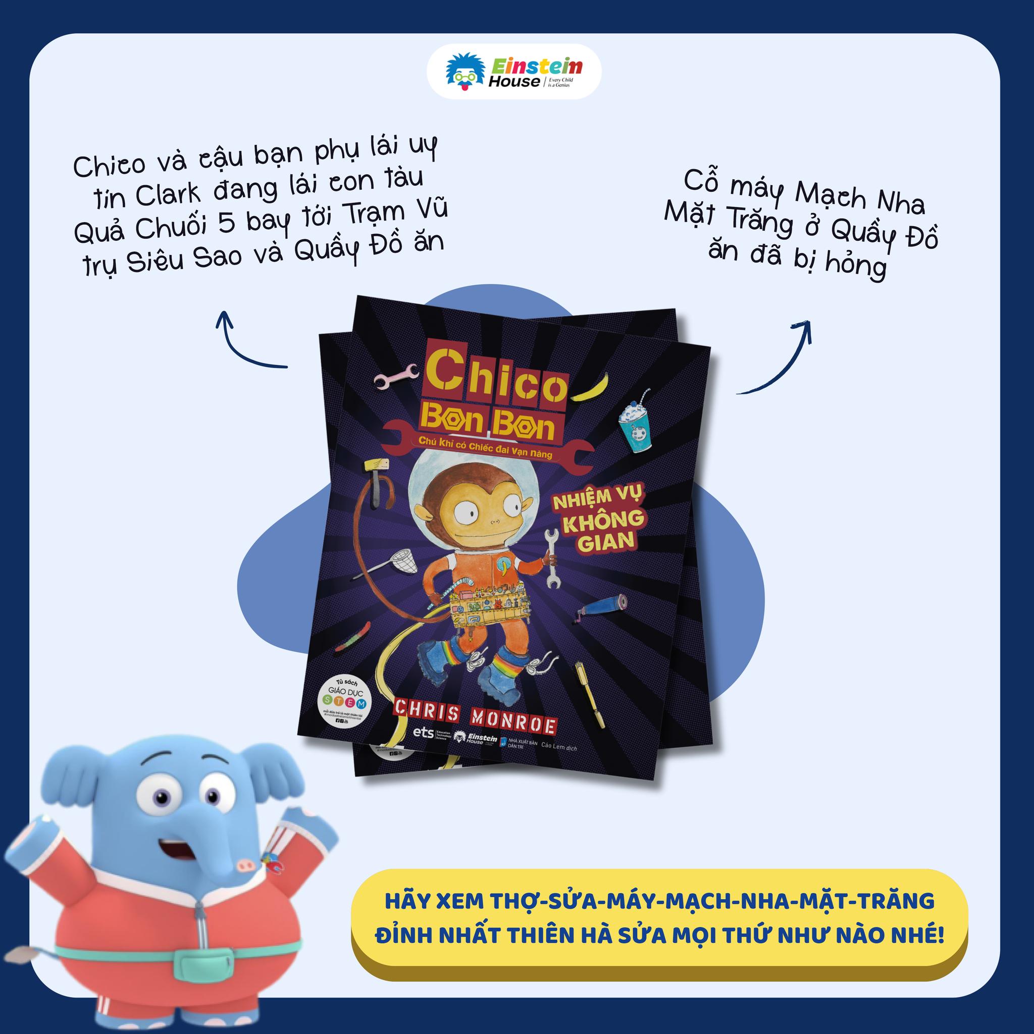 Bộ: Chico Bon Bon - CHÚ KHỈ có CHIẾC ĐAI VẠN NĂNG (Trọn Bộ 6 Cuốn)