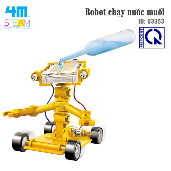 Robot chạy nước muối - 4M