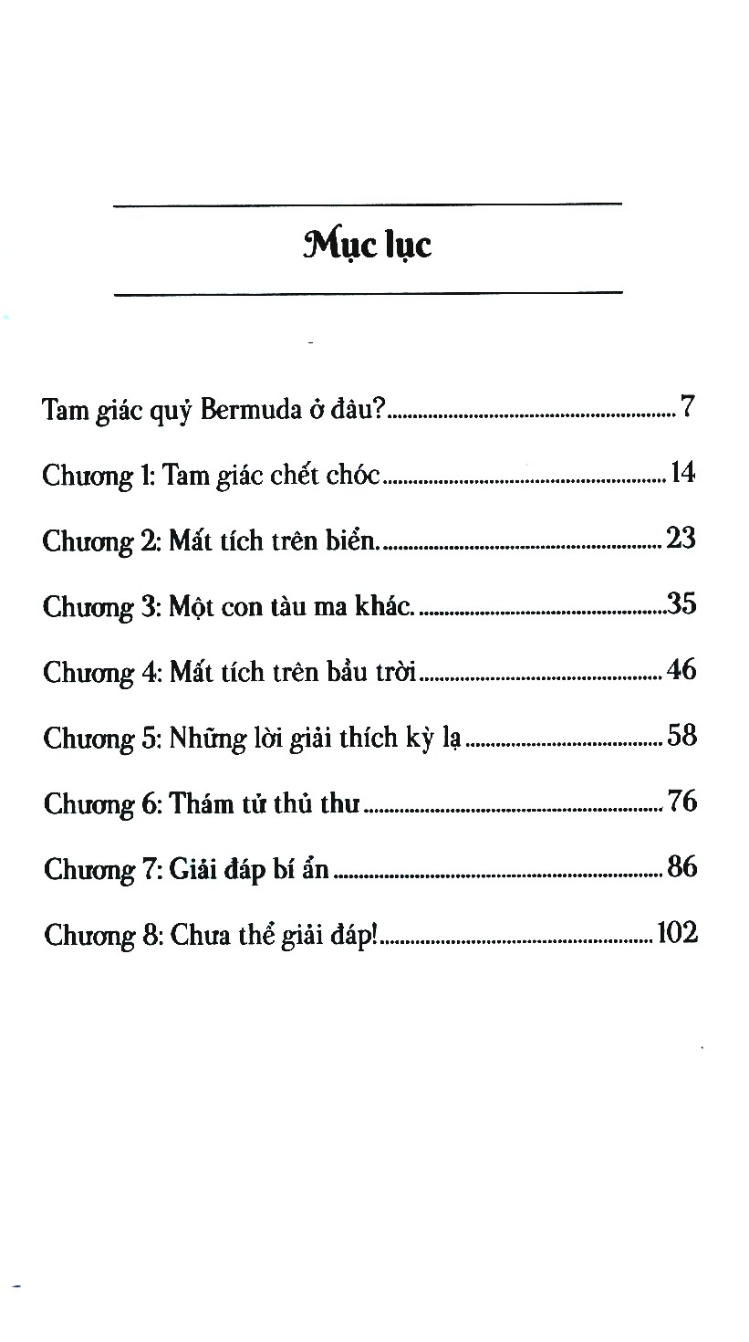 Sách Tri Thức Phổ Thông - Tam Giác Quỷ Bermuda Ở Đâu?