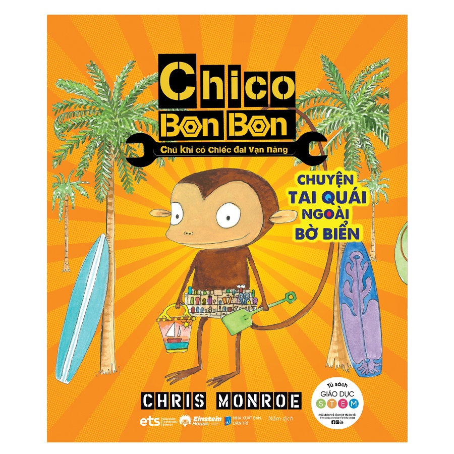 Bộ: Chico Bon Bon - CHÚ KHỈ có CHIẾC ĐAI VẠN NĂNG (Trọn Bộ 6 Cuốn)