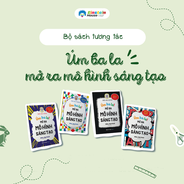 Bộ - Úm Ba La! Mở Ra Mô Hình Sáng Tạo (by Mike Barfield) (4 Cuốn)
