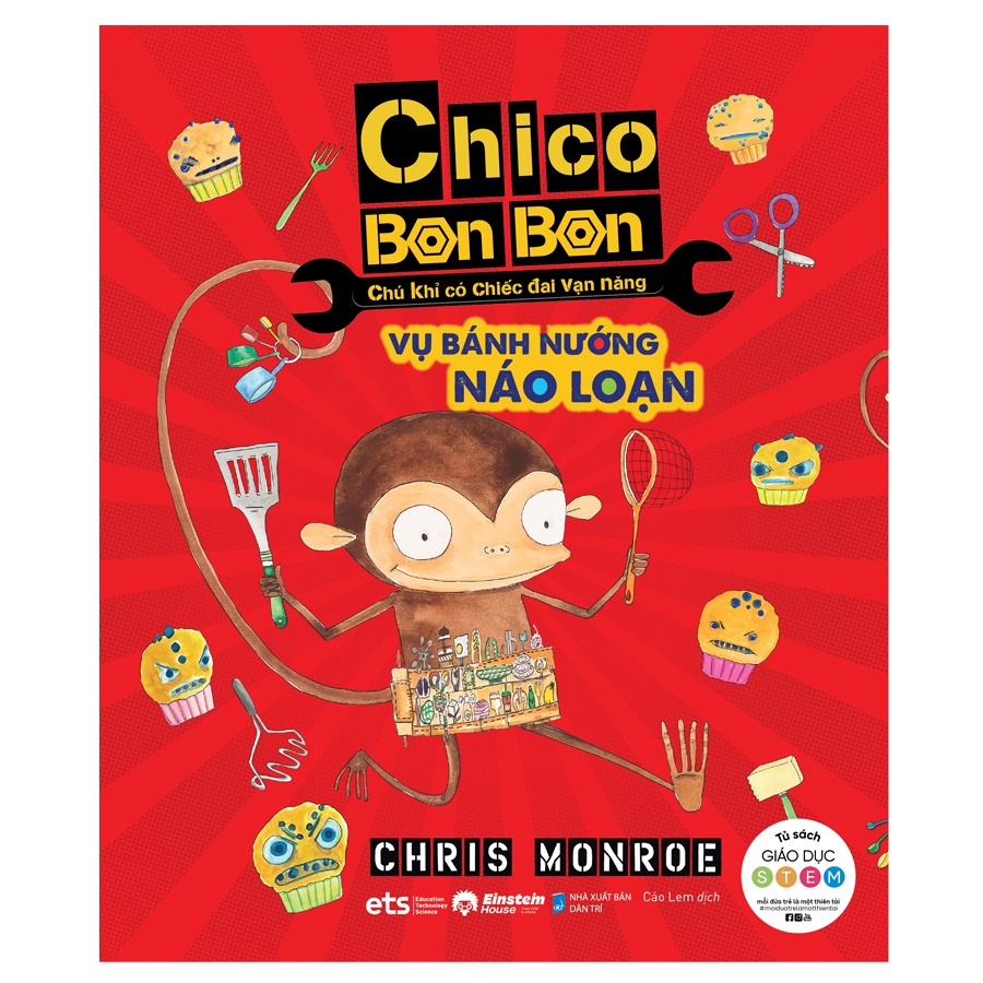 Bộ: Chico Bon Bon - CHÚ KHỈ có CHIẾC ĐAI VẠN NĂNG (Trọn Bộ 6 Cuốn)