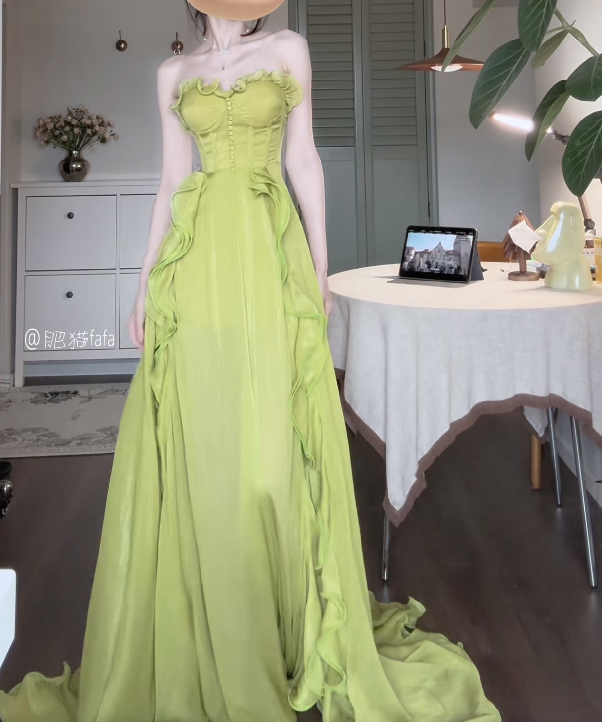 Green fairy dress X dollytang ELLISORDER Green fairy dress X dollytang ELLISORDER