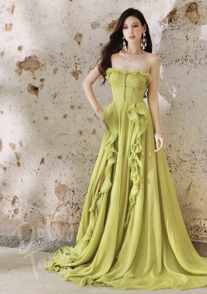 dark green fairy dress A-Line Fairy Green Prom Dresses Long Sleeves Off Shoulder Sweetheart Quinceanera Dress Women Formal Evening Gowns Special Occasion Wear Custom Made