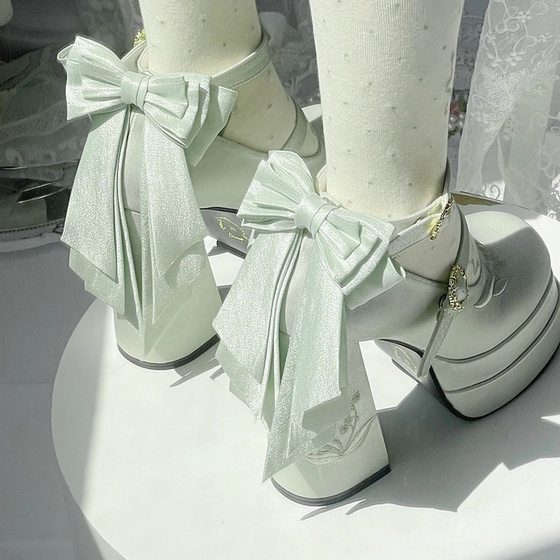 Satin Mary Jane Shoes X Dreamland