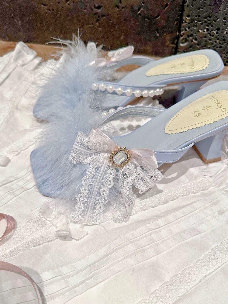 Coquette style shoes X pinkyo