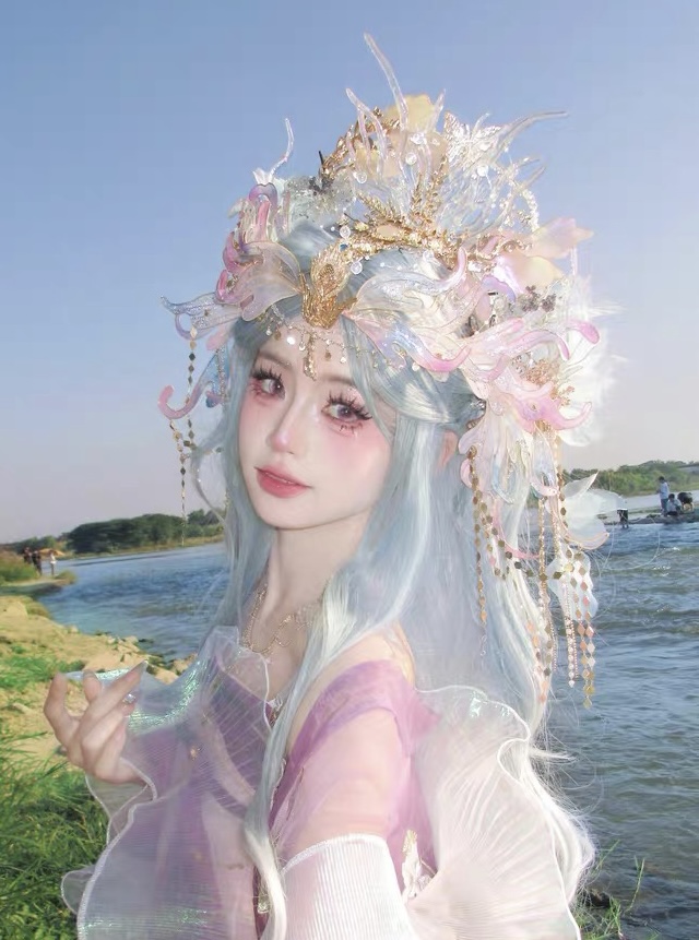 Hanfu mermaid crown AC478