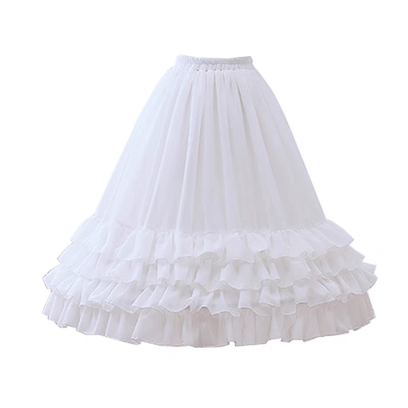 Lolita puffy skirt 70 cm long