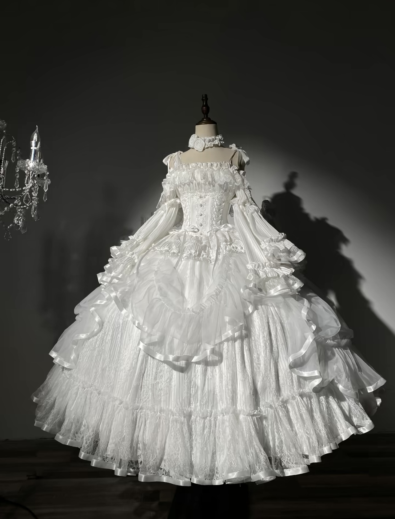 ( Pre Order ) Dark Gothic Corset Dress by Silent Manor