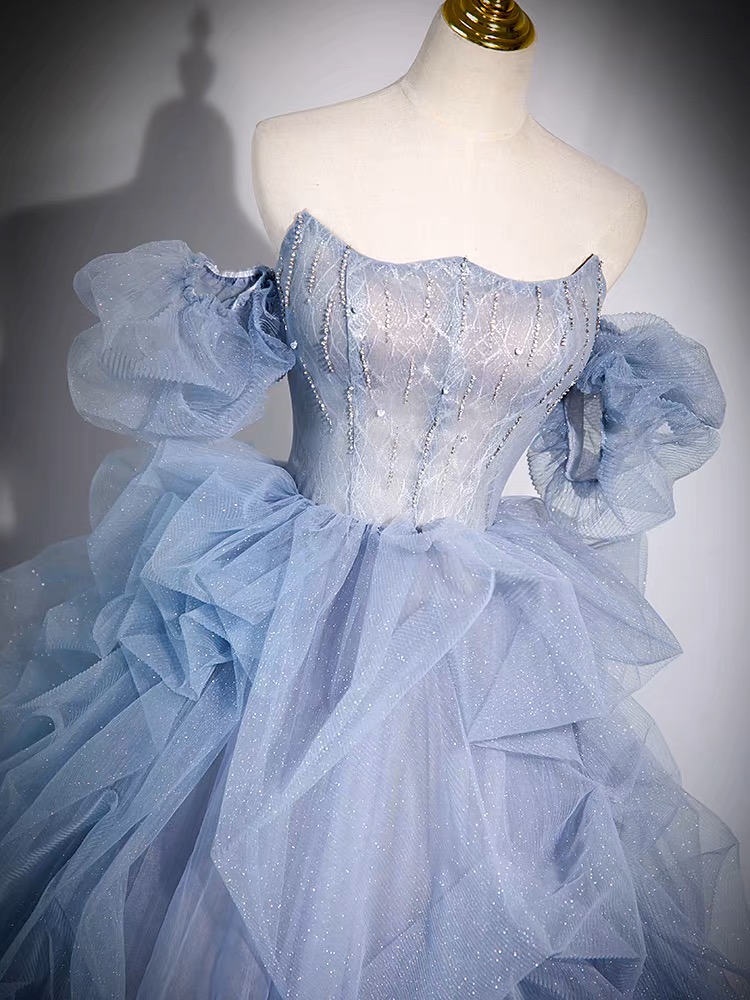 Blue Prom Dress B10