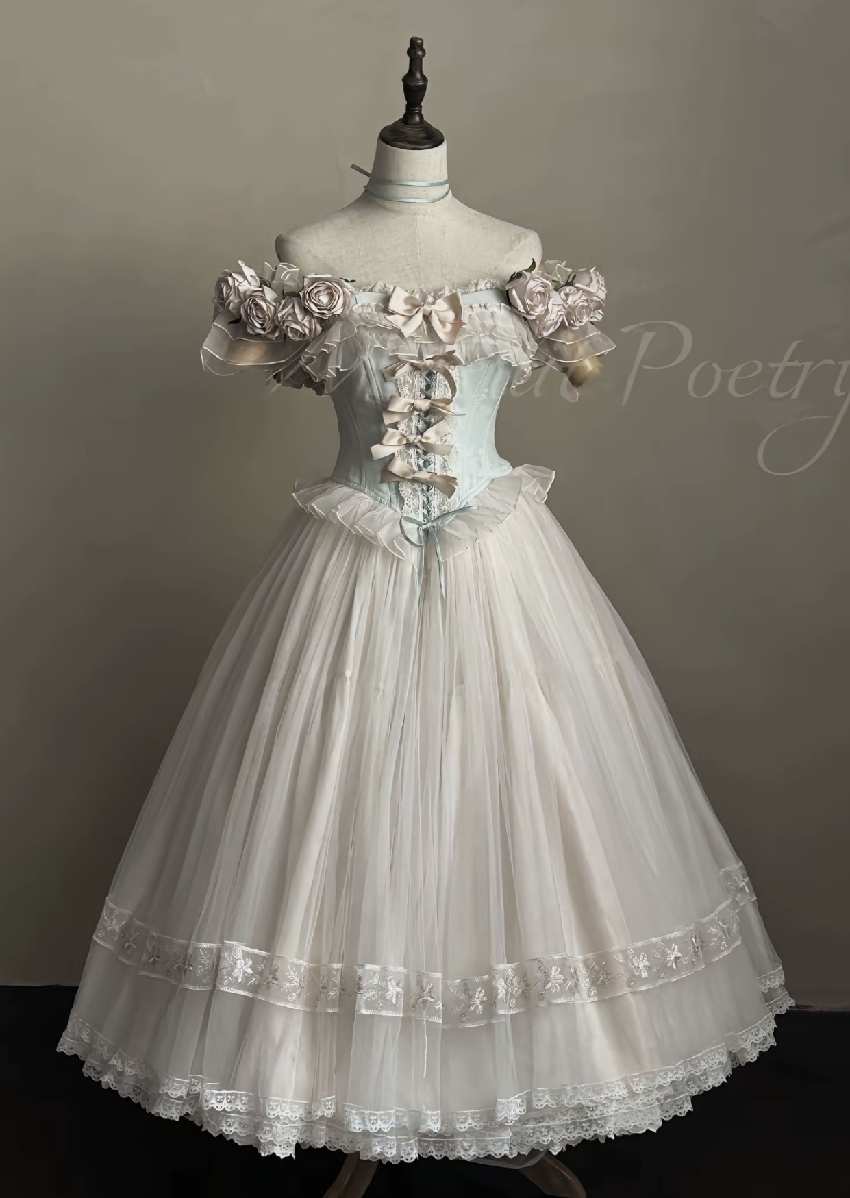 ( Pre Order) Rose Ballet dress X Moonlit Poetry