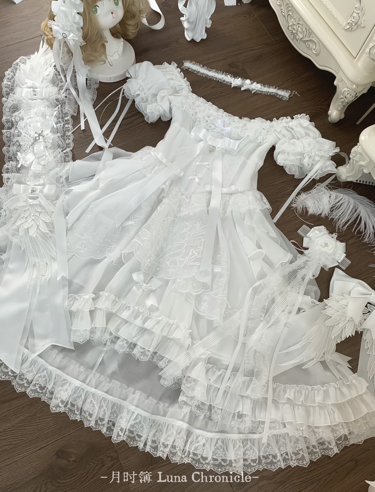 ( Stop Selling ) Pure white prayer by Luna Chronicle