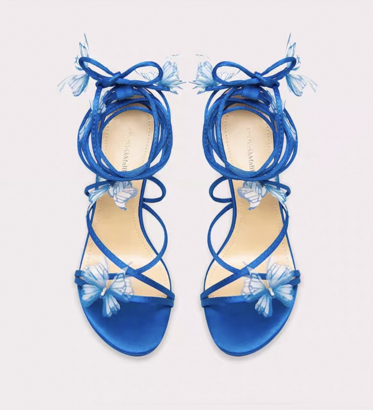 Summer butterfly sandal shoes X Lily Wei