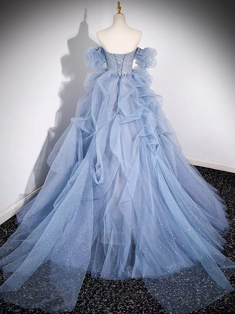 Blue Prom Dress B10