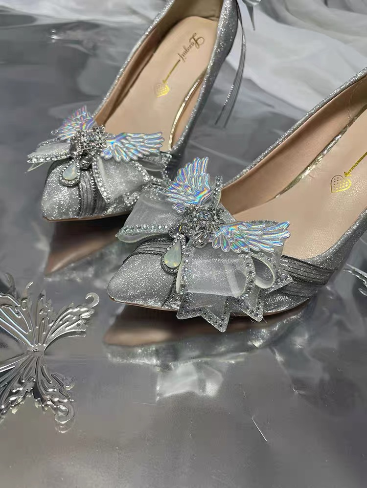 Crystal shoes X Cecilia