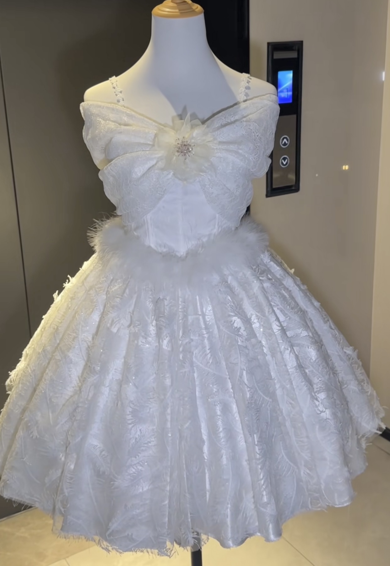 ( Pre Order ) White moonlight fairy dress X Sparkling original design
