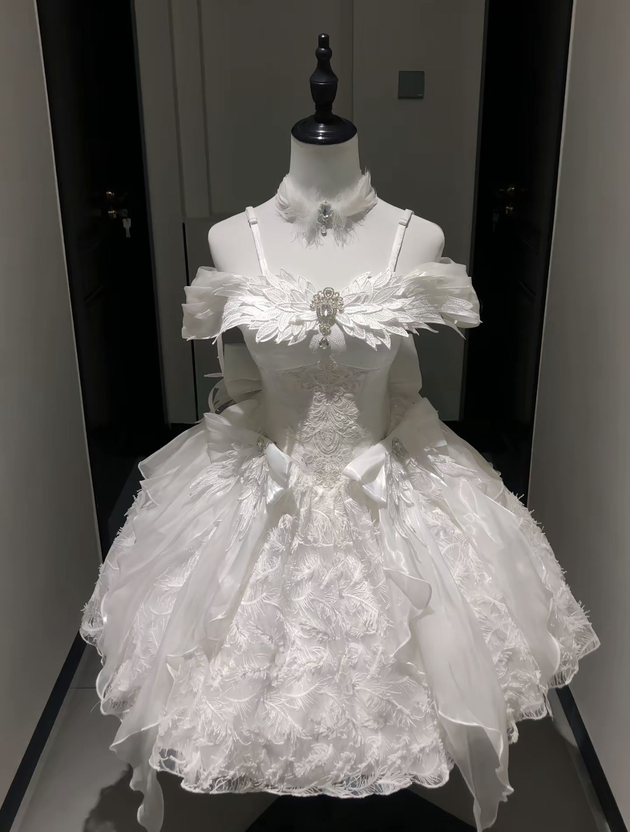 Feather Foating Fairy Dress by MeowGuo SenSen