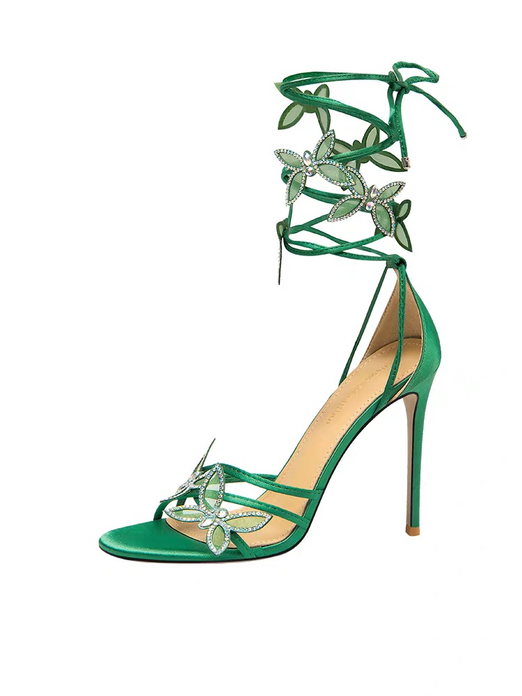 Summer butterfly sandal shoes X Lily Wei