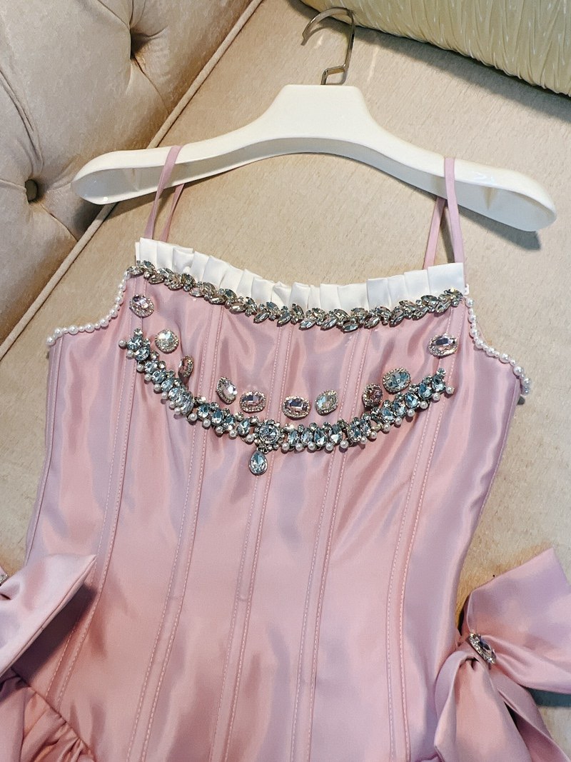 Blue / Pink dress for party