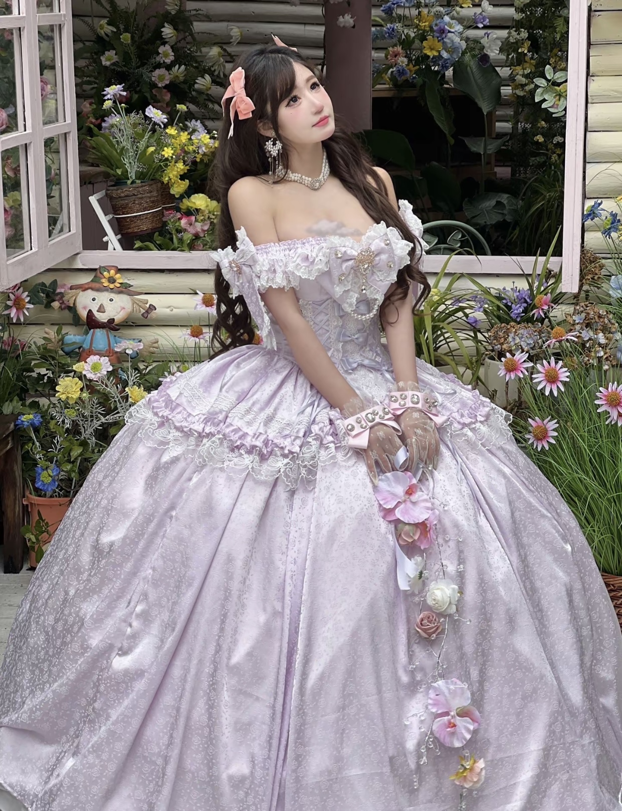 ( Pre Order ) White Moonlight Lover X Diamond Sweetheart