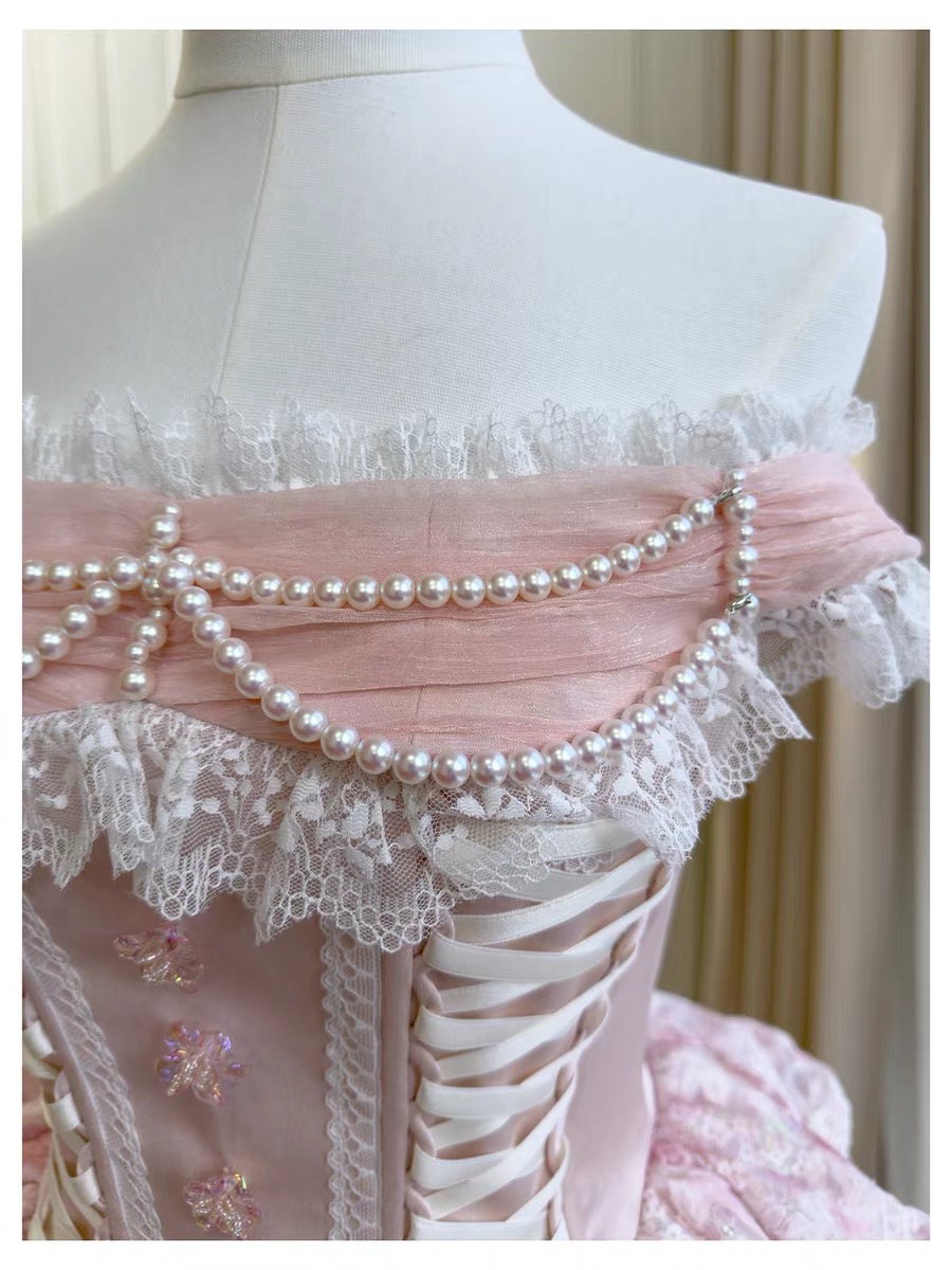 Pink Petal Symphony Luxurious, gorgeous, high-quality ballet dress, thick and romantic material