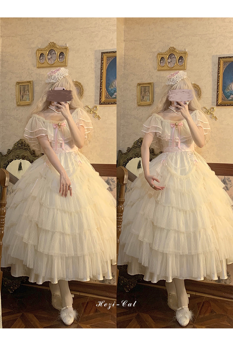 ( Stop Selling ) Rococo champagne X Hezi's family has a cat