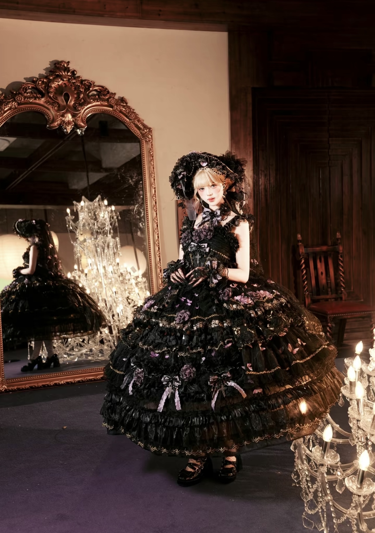 ( Pre Order ) Moonlit Butterfly Dance by Fairy Cat