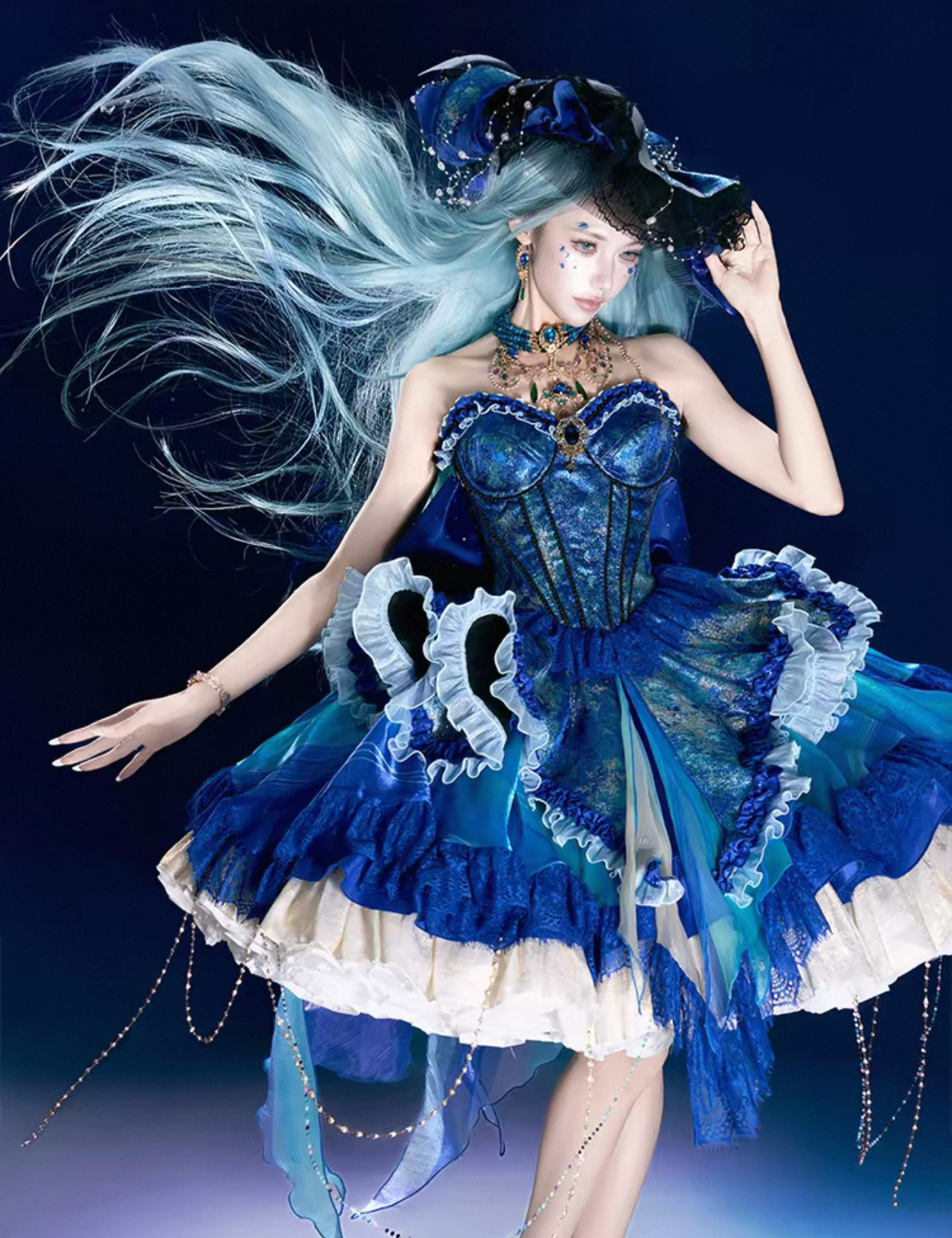 ( Pre Order ) Dance of Prismatic Gems by Jingli Carpe Koï