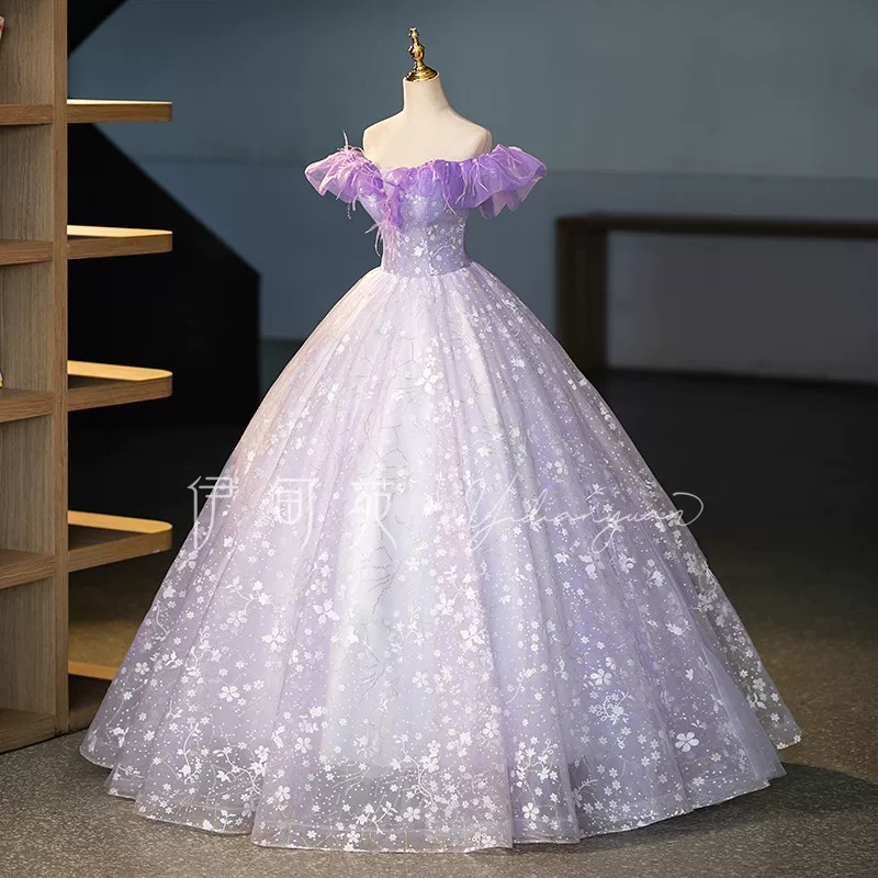 Purple Evening , Prom , Party Dress PP40